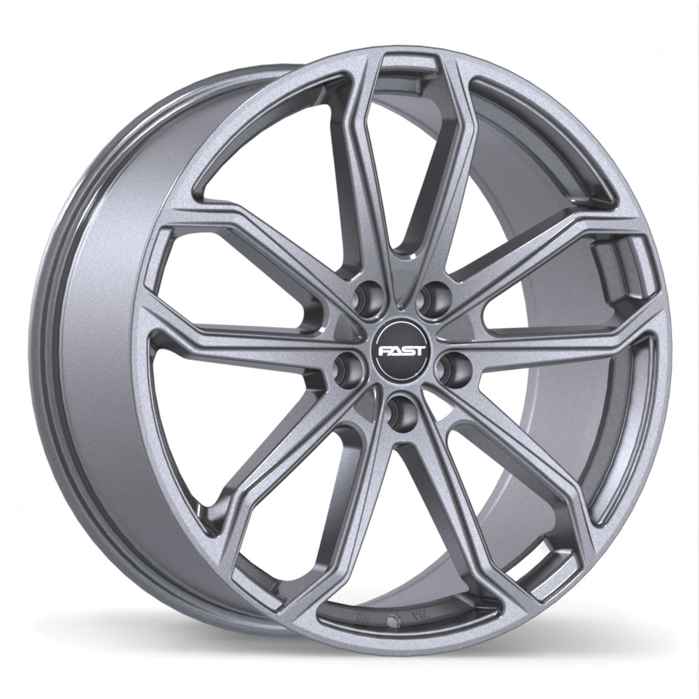 Fast Wheels Impression Titanium 19x8.5 +40 5x114.3 67.1