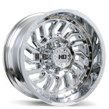 Fast HD D-STRUCT Chrome 20x10.0 -15 8x180 125.1