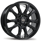 Fast HD Tactical Gloss Black 20x9.0 +28 6x139.7 106.1
