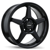 Fast Wheels Flair Gloss Black 17x7.0 +45 5x114.3 67.1