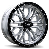 Fast HD Muramasa Gloss Silver with Black Lip 20x9.0 +0 6x139.7 106.1