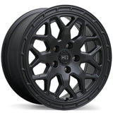 Fast HD Bandit Matte Black 17x7.5 +40 5x100 56.1