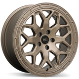 Fast HD Bandit Satin Bronze 18x8.0 +40 5x112 66.5