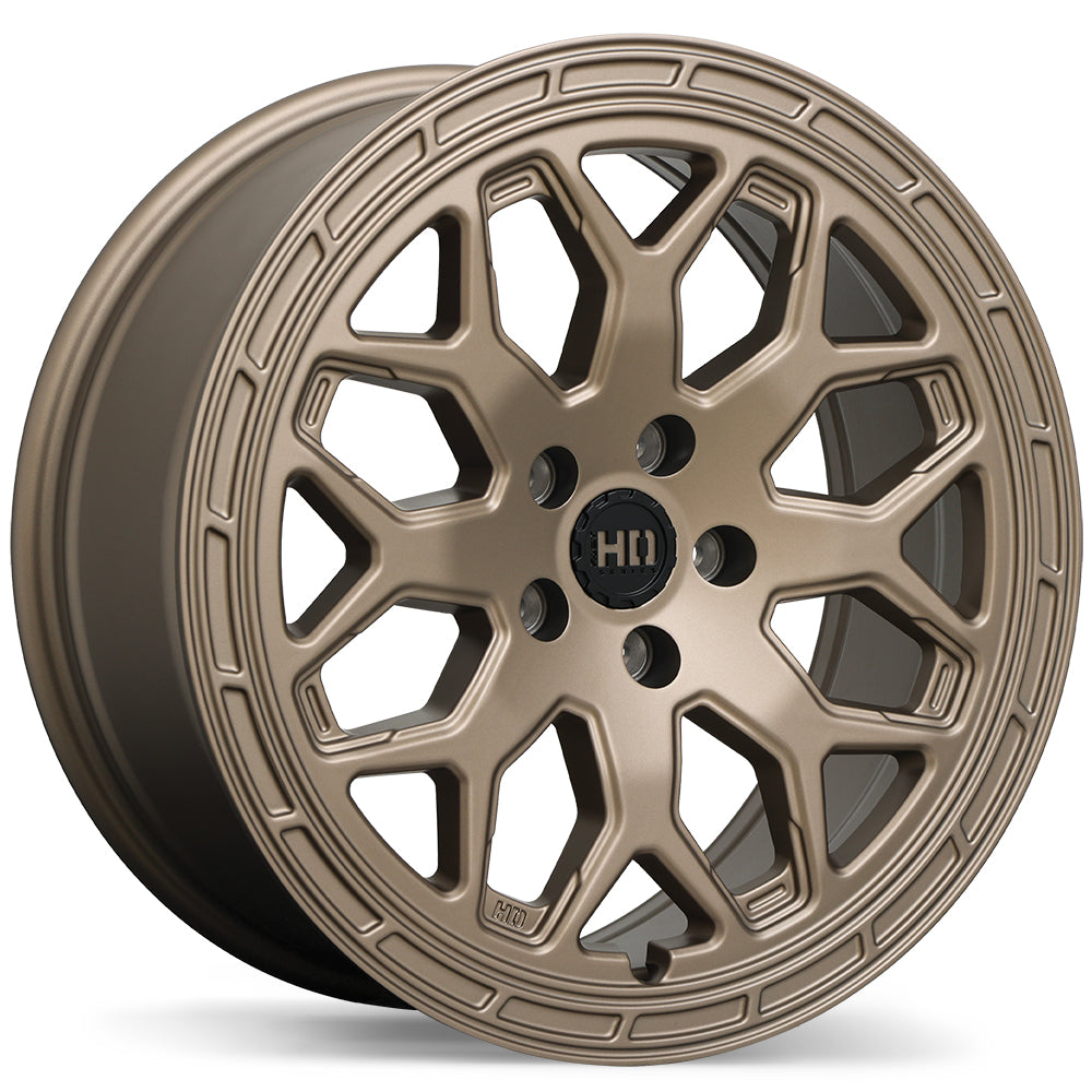 Fast HD Bandit Satin Bronze 18x8.0 +35 5x114.3 72.6