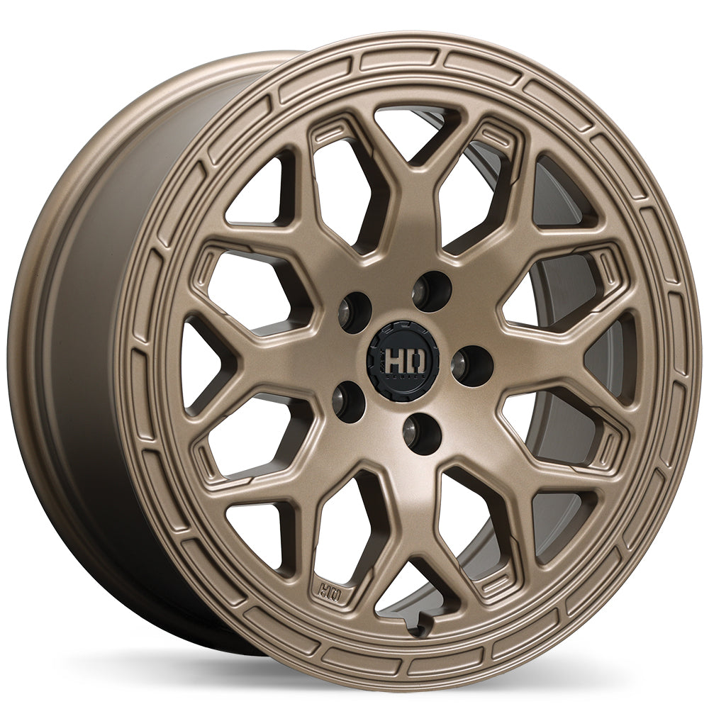 Fast HD Bandit Satin Bronze 18x8.0 +40 5x112 57.1