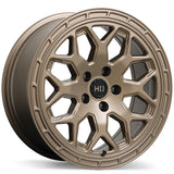 Fast HD Bandit Satin Bronze 18x8.0 +40 5x112 57.1