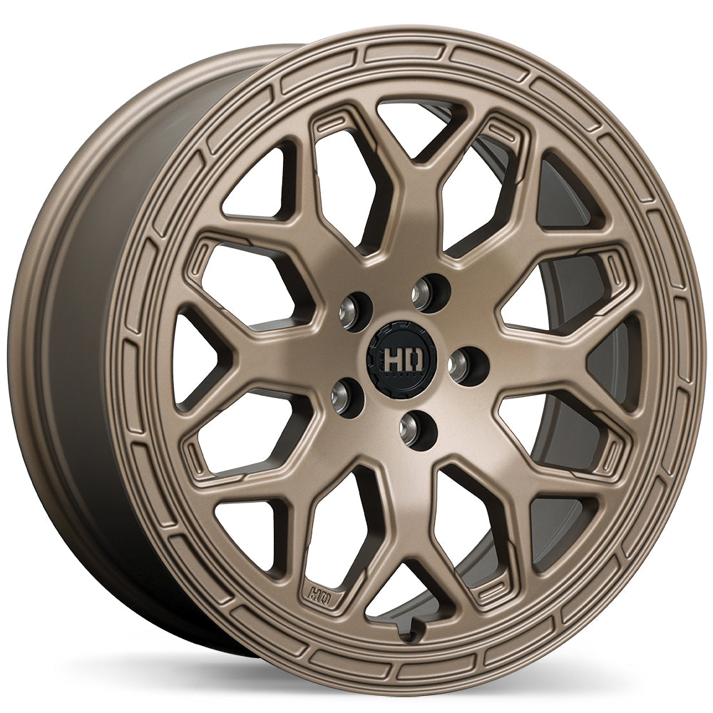Fast HD Bandit Satin Bronze 19x8.0 +40 5x114.3 72.6