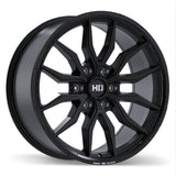 Fast HD Grit Satin Black with Milling 20x9.0 +20 6x139.7 78