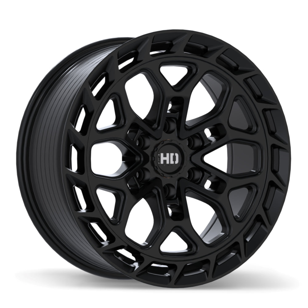 Fast HD Phantom Satin Black 20x9.0 +20 6x139.7 95.1