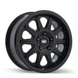 Fast HD Fury Satin Black 18x8.0 +45 5x127 71.5