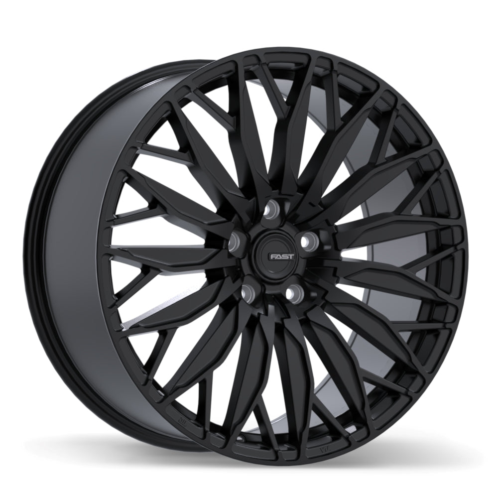 Fast Wheels Onyx Satin Black 21x9.5 +45 5x114.3 70.1
