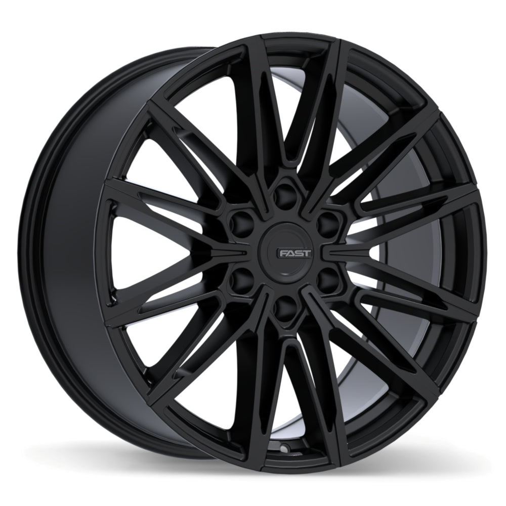 Fast Wheels Nordik Satin Black 20x9.0 +20 6x139.7 95.1