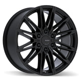 Fast Wheels Nordik Satin Black 20x9.0 +20 6x139.7 78