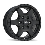 Fast HD Stax Satin Black 16x6.5 +54 6x130 84.1