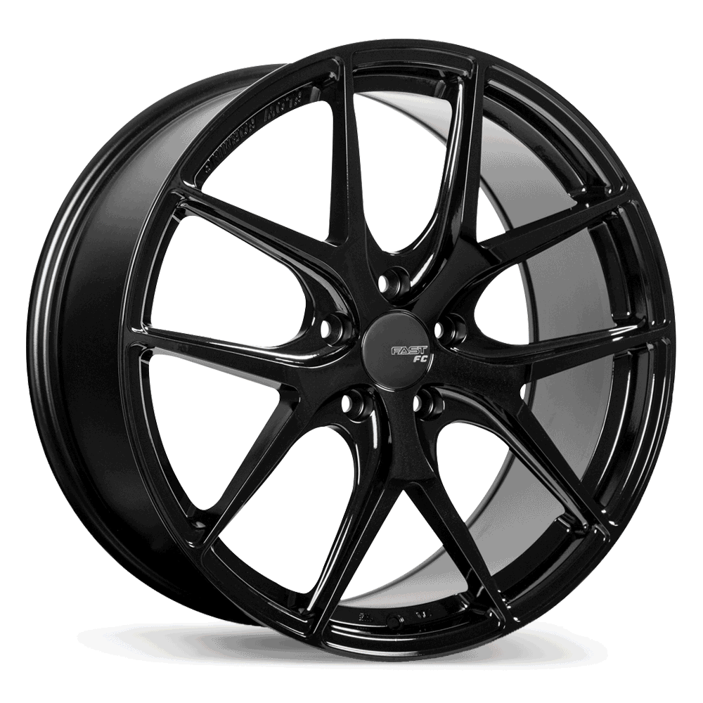 Fast Wheels FC04 Metallic Black 19x8.5 +45 5x115 72.6