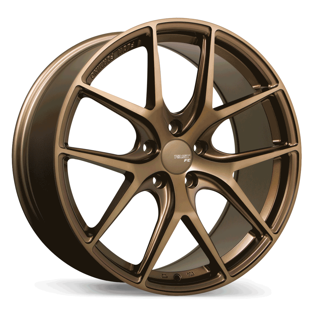 Fast Wheels FC04 Matte Bronze 19x8.5 +45 5x114.3 72.6