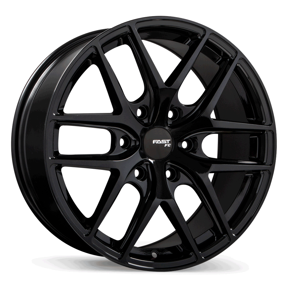 Fast Wheels FC04X Metallic Black 18x8.5 +20 6x139.7 78
