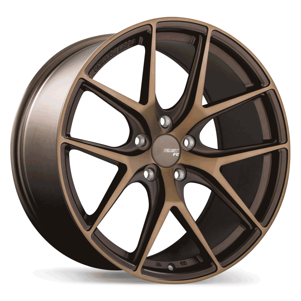 Fast Wheels FC04 Matte Bronze 19x8.5 +45 5x114.3 72.6