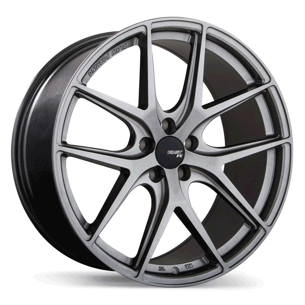 Fast Wheels FC04 Titanium 19x8.5 +45 5x114.3 72.6
