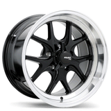 Fast Wheels FC04V Gloss Black with Machined Lip 18x11.0 +0 5x114.3 70.6