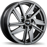 Fast Wheels EV01 Titanium 19x8.0 +45 5x112 66.5