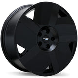 Fast Wheels EV06 Satin Black 19x7.5 +45 5x114.3 67.1