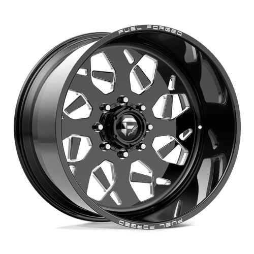 Fuel Forged FF111 Gloss Black Milled 26x12 -72 8X170 125