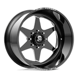 Fuel Forged FF115 Gloss Black Milled 22x12 -40 6X139.7 78.1