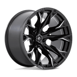 Fuel D803 FLAME Gloss Black Milled 22x12 -44 5X139.7 78