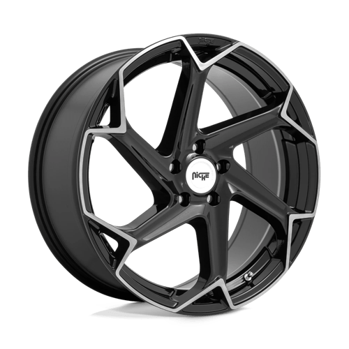 Niche M255 FLASH Gloss Black Brushed 20x9 +27 5X112 66.5
