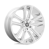 DUB S254 FLEX Chrome 24x10 +20 5X115 71.6