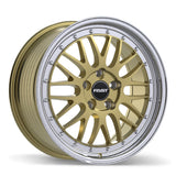 Fast Wheels FR01 Gloss Gold with Machined Lip 18x8.5 +35 5x115 72.6