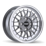 Fast Wheels FR01 Gloss Gunmetal with Machined Lip 15x7.0 +40 4x114.3 72.6