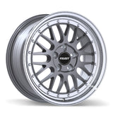Fast Wheels FR01 Gloss Gunmetal with Machined Lip 17x8.0 +35 5x108 72.6