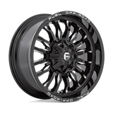 Fuel D795 ARC Gloss Black Milled 20x10 -18 8X165.1 125.2
