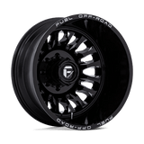 Fuel D868 ARC DUALLY Gloss Black Milled 20x8.25 -201 8X210 0