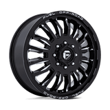Fuel D868 ARC DUALLY Gloss Black Milled 22x8.25 +104 8X165.1 0