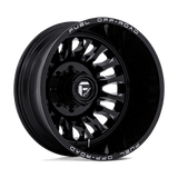 Fuel D868 ARC DUALLY Gloss Black Milled 22x8.25 -201 8X200 0