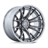 Fuel FC402 CATALYST Platinum W/ Chrome Lip 20x9 +1 8X165.1 125.1