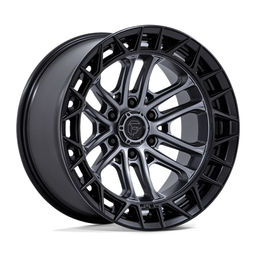 Fuel FC874 CELSIUS Matte Gunmetal W/ Matte Black Lip 17x9 +1 6X139.7 106.1