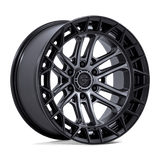 Fuel FC874 CELSIUS Matte Gunmetal W/ Matte Black Lip 17x9 +1 6X139.7 106.1