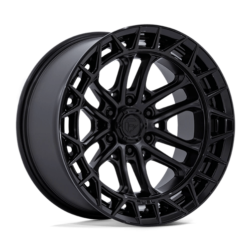 Fuel FC874 CELSIUS Matte Black W/ Gloss Black Lip 20x9 +20 6X139.7 106.1