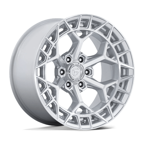 Fuel FC873 CHARGER Gloss Silver W/ Machined Face 22x12 -44 6X139.7 106.1