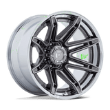 Fuel FC401 BRAWL Platinum W/ Chrome Lip 22x10 -18 8X165.1 125.1