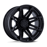 Fuel FC401 BRAWL Matte Black W/ Gloss Black Lip 22x12 -44 6X135 87.1