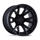 Fuel FC402 CATALYST Matte Black W/ Gloss Black Lip 20x9 +20 6X135 87.1