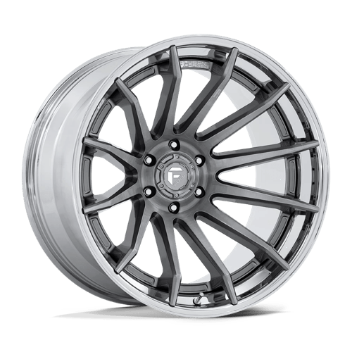 Fuel FC403 BURN Platinum W/ Chrome Lip 20x9 +1 5X127 71.5