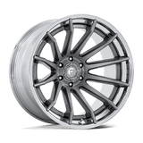Fuel FC403 BURN Platinum W/ Chrome Lip 22x10 -18 6X135 87.1