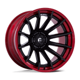 Fuel FC403 BURN Matte Black W/ Candy Red Lip 20x9 +1 6X139.7 106.1