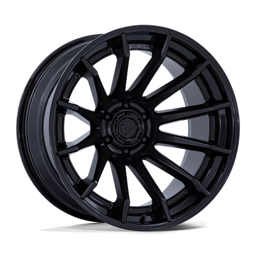 Fuel FC403 BURN Matte Black W/ Gloss Black Lip 24x12 -44 6X135 87.1